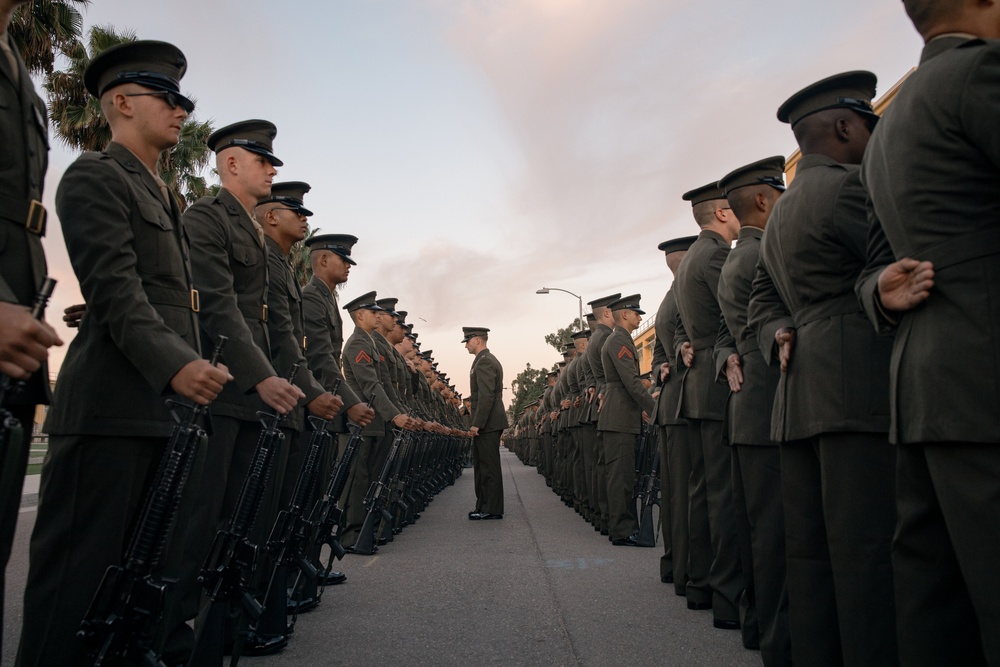 India Company Battalion Commander Inspection