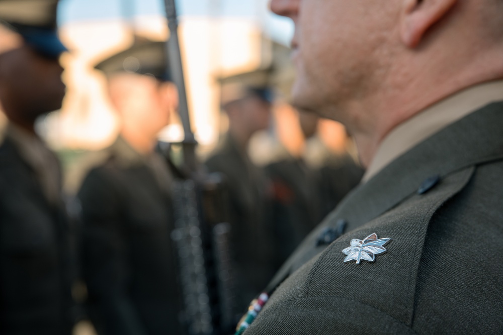 India Company Battalion Commander Inspection