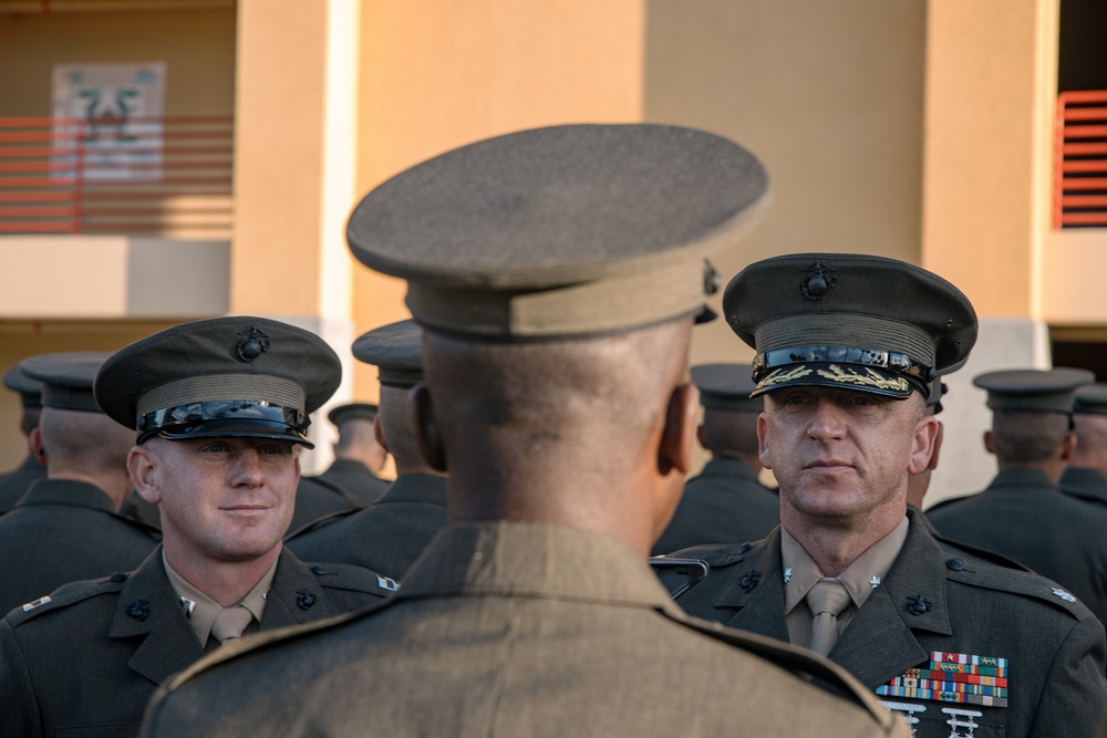 India Company Battalion Commander Inspection