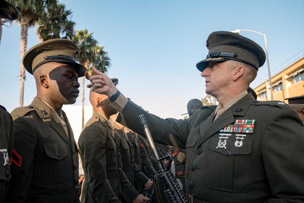 India Company Battalion Commander Inspection