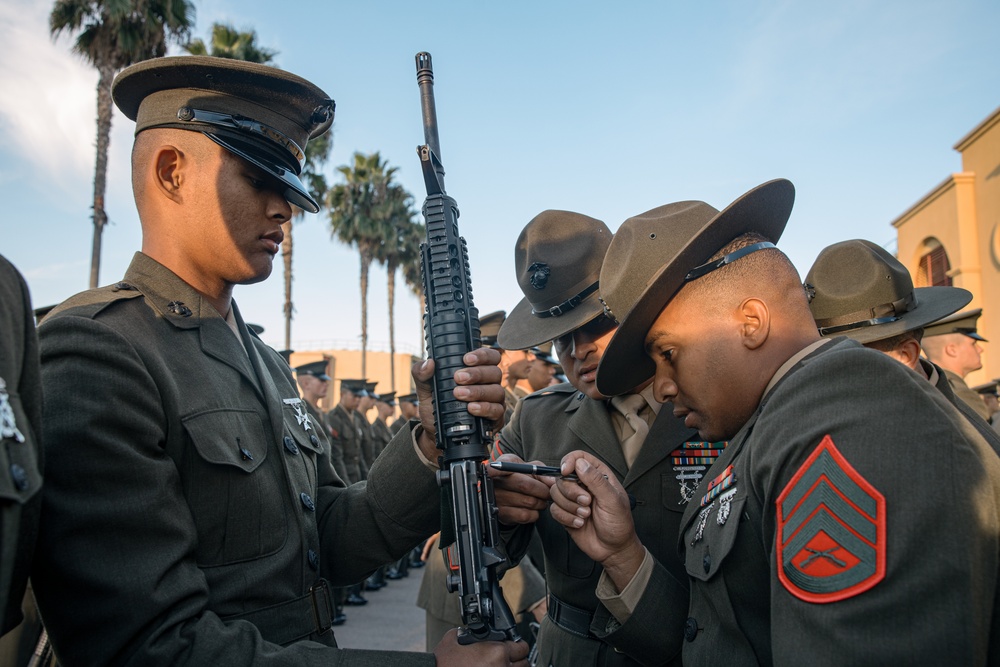 India Company Battalion Commander Inspection