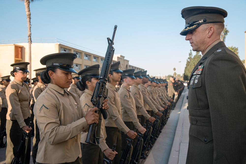 India Company Battalion Commander Inspection