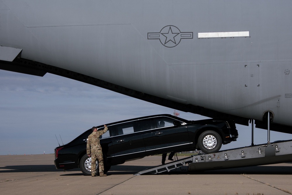 171st Air Refueling Wing POTUS Visit