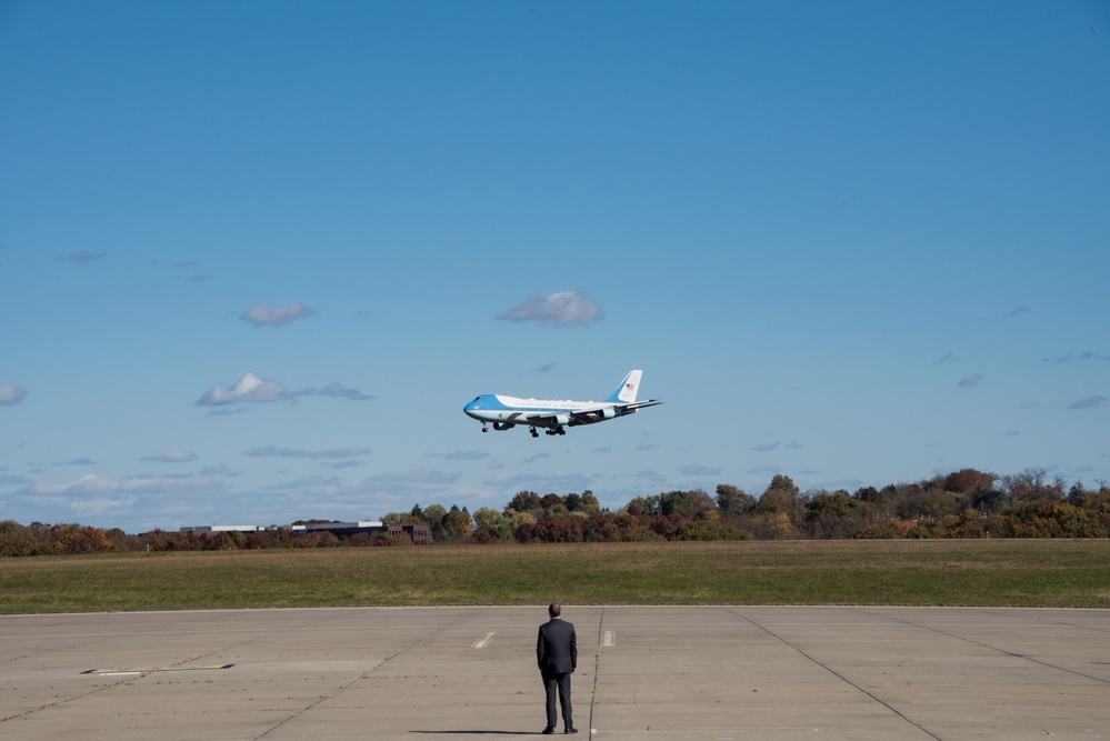 171st Air Refueling Wing POTUS Visit