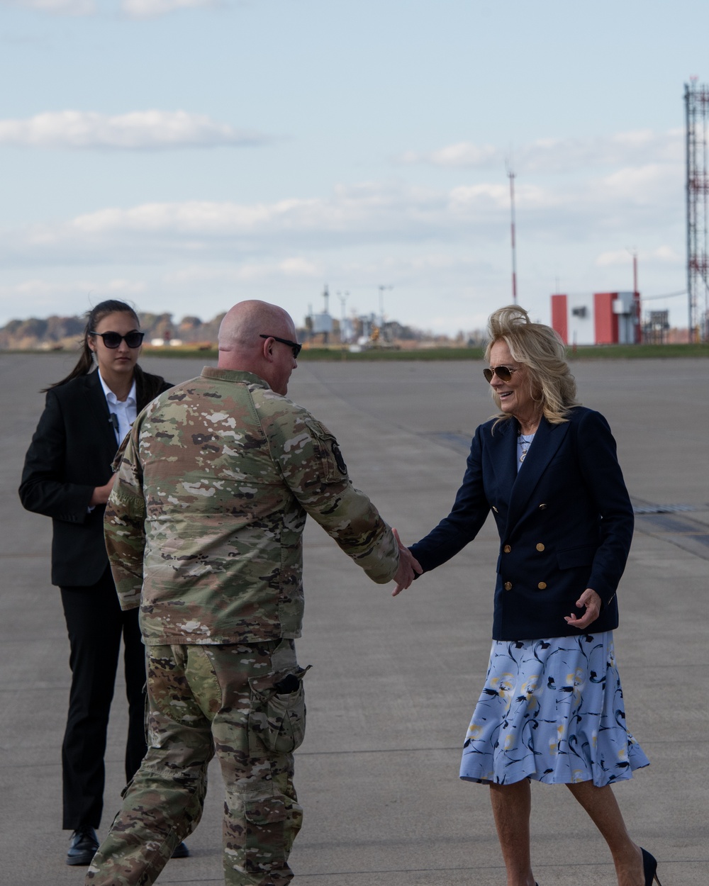 171st Air Refueling Wing FLOTUS Visit