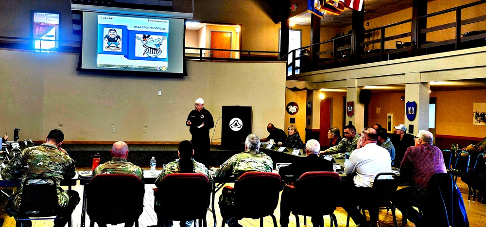 Fort McCoy holds October 2024 meeting of installation Safety, Occupational Health Advisory Council