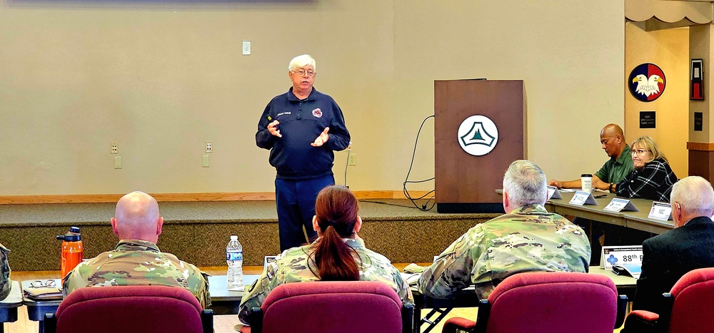 Fort McCoy holds October 2024 meeting of installation Safety, Occupational Health Advisory Council