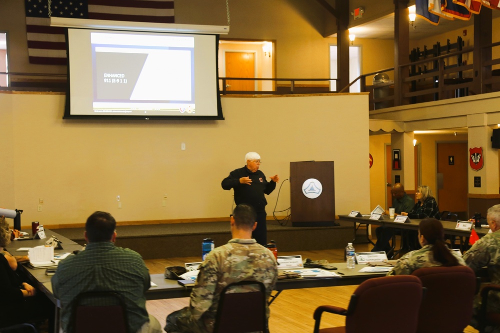 Fort McCoy holds October 2024 meeting of installation Safety, Occupational Health Advisory Council