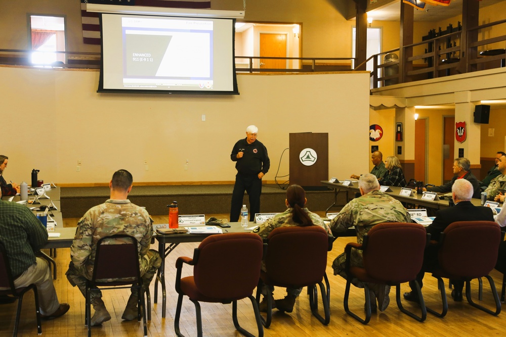 Fort McCoy holds October 2024 meeting of installation Safety, Occupational Health Advisory Council