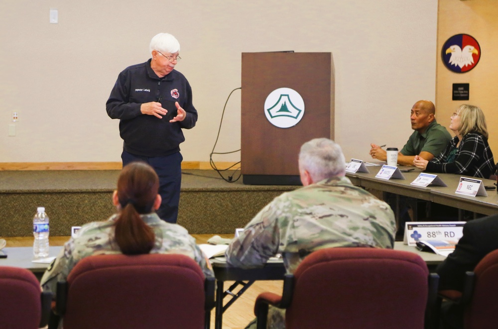 Fort McCoy holds October 2024 meeting of installation Safety, Occupational Health Advisory Council