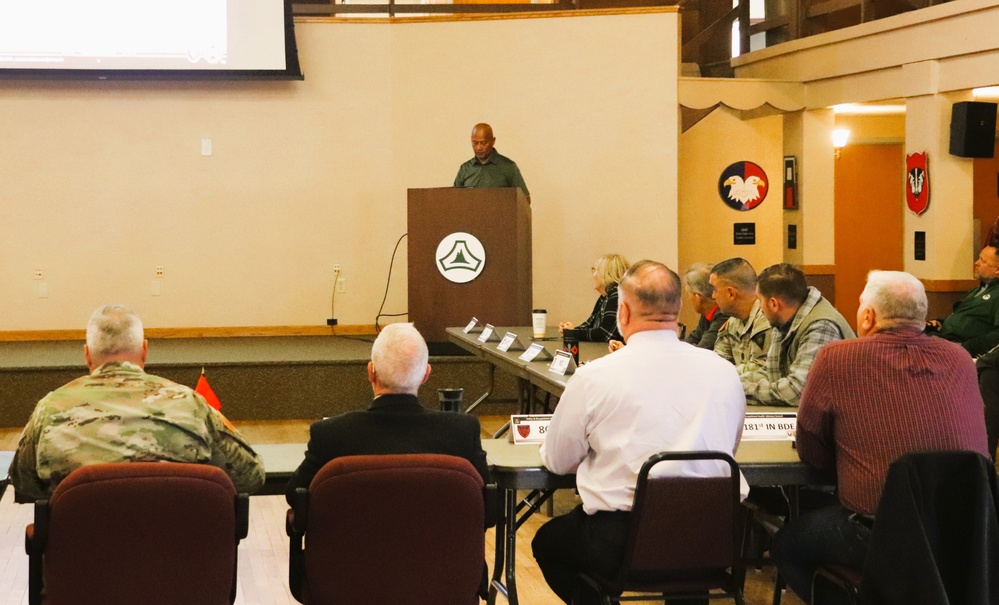 Fort McCoy holds October 2024 meeting of installation Safety, Occupational Health Advisory Council