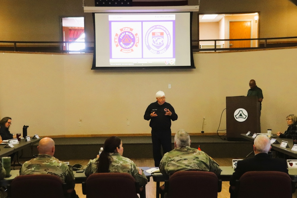 Fort McCoy holds October 2024 meeting of installation Safety, Occupational Health Advisory Council