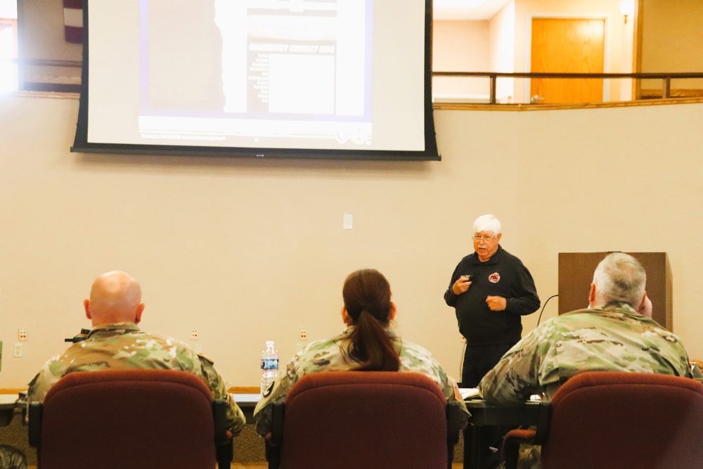 Fort McCoy holds October 2024 meeting of installation Safety, Occupational Health Advisory Council