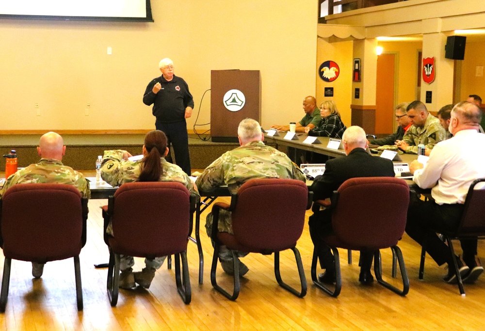 Fort McCoy holds October 2024 meeting of installation Safety, Occupational Health Advisory Council