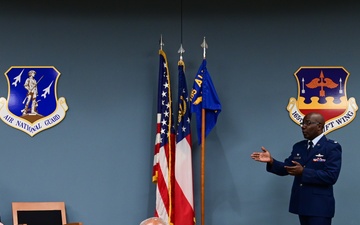 Lt. Col. Troy Johnson assumes command of the 165th Communications Squadron