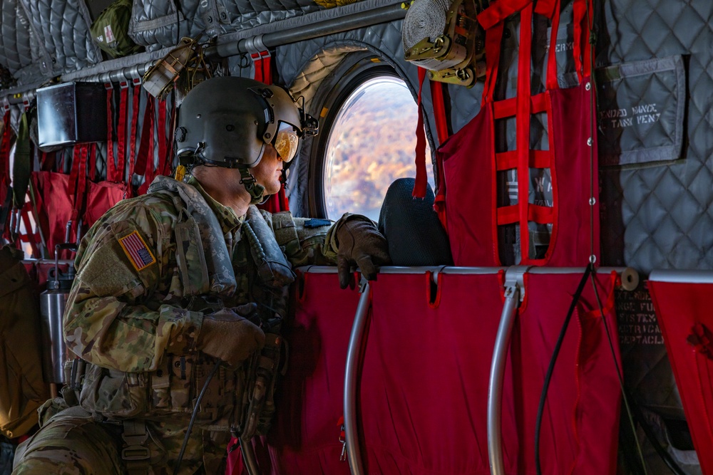 Connecticut National Guard soldiers take to the skies to battle Hawthorne fire in Berlin