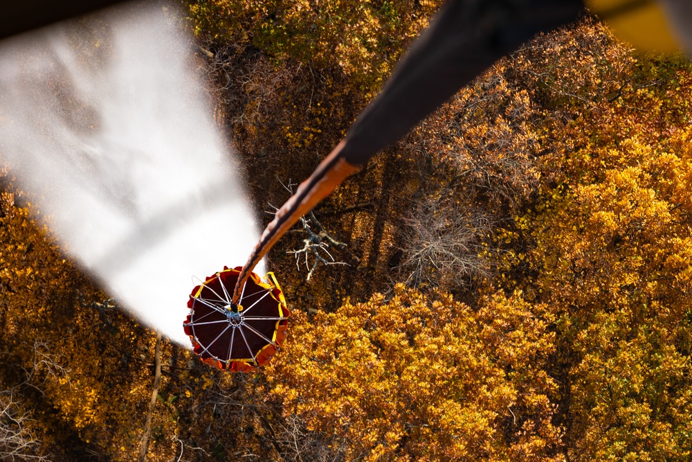 Connecticut National Guard soldiers take to the skies to battle Hawthorne fire in Berlin