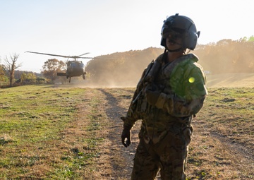 Connecticut National Guard soldiers take to the skies to battle Hawthorne fire in Berlin