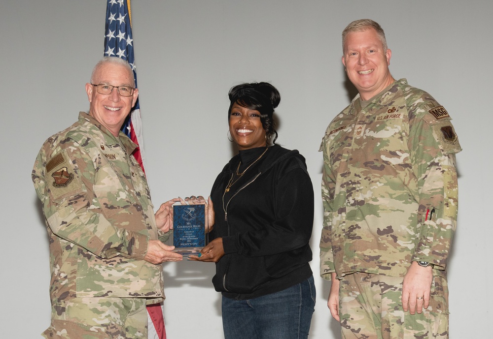99th Mission Support Group presents 3rd Quarter Awards