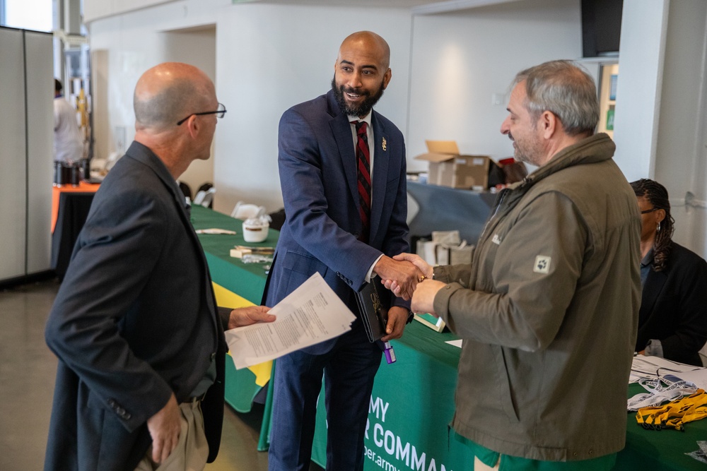 Army Cyber Command at L.A. Career Fair