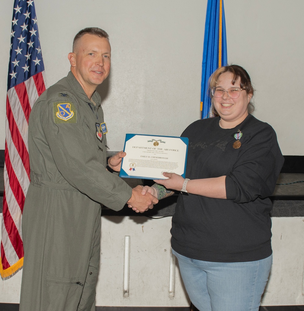 NTTR presents 3rd quarter awards during commander’s call
