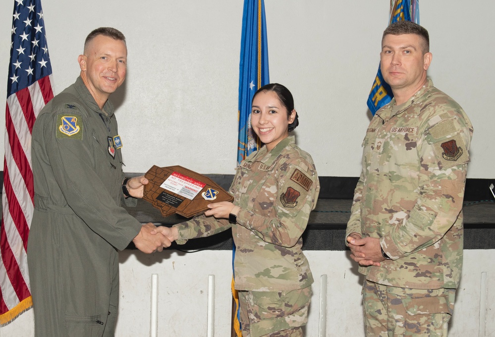 NTTR presents 3rd quarter awards during commander’s call