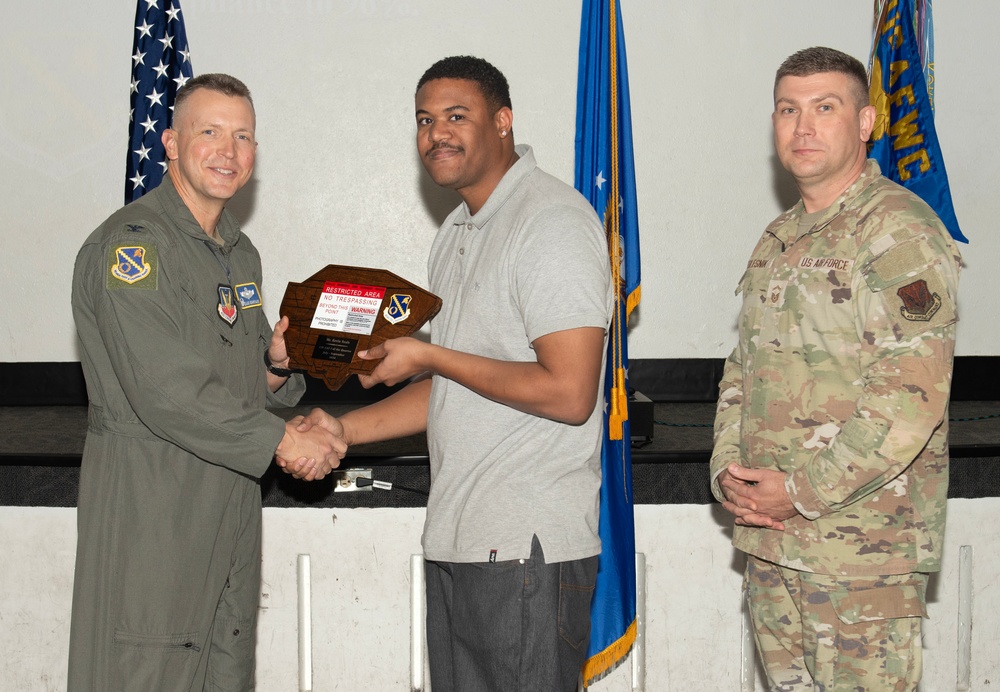 NTTR presents 3rd quarter awards during commander’s call