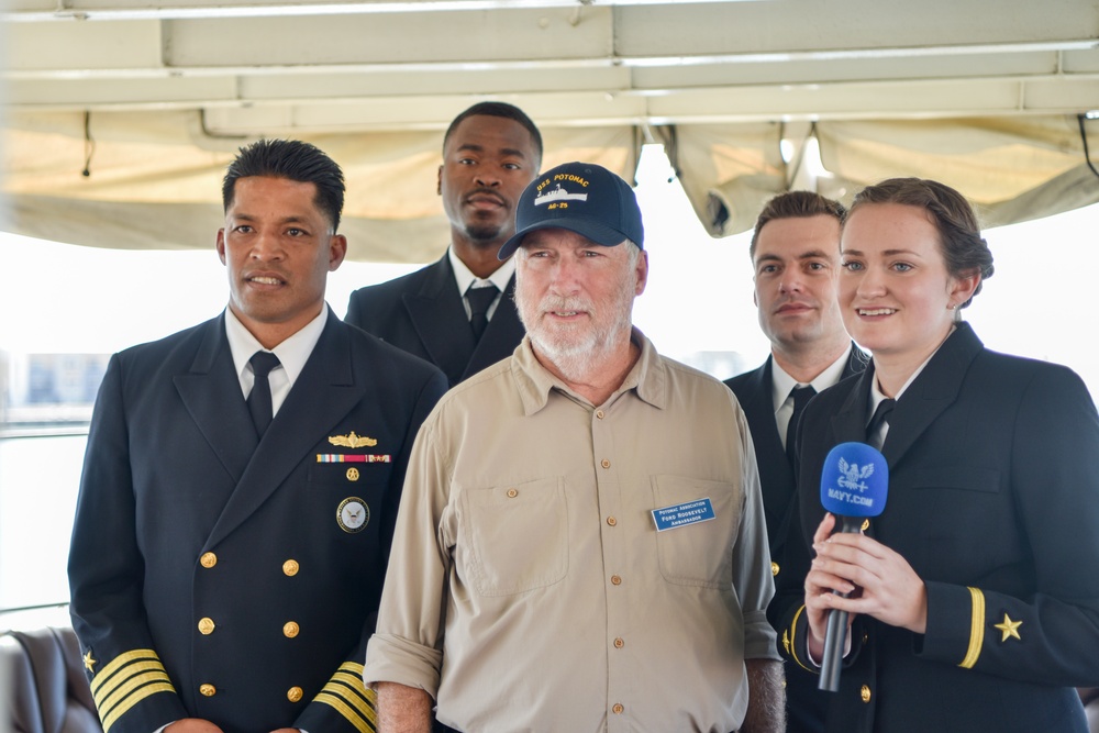 Kicking Off San Francisco Fleet Week Aboard the Historic USS Potomac