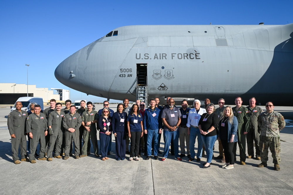 Alamo Wing Civic Leaders Visit Western Bases