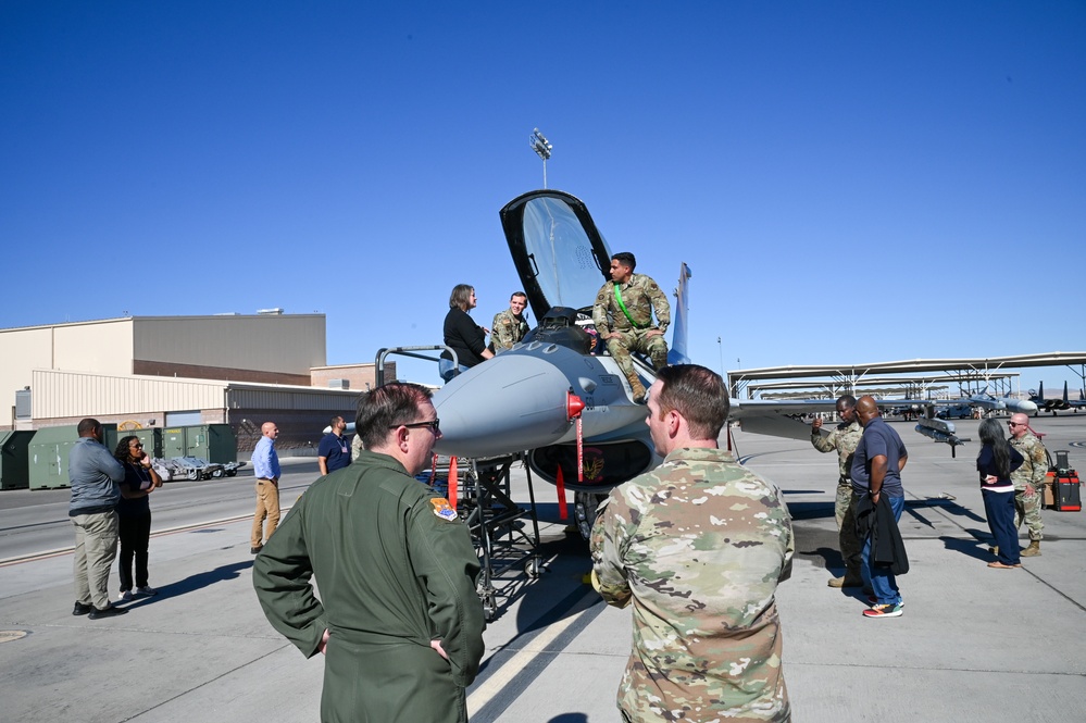 Alamo Wing Civic Leaders Visit Western Bases