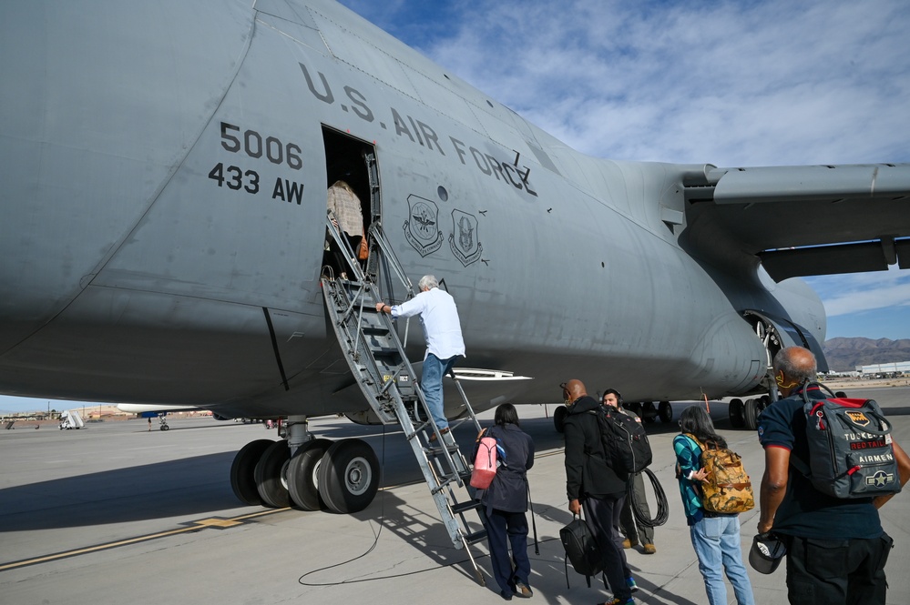 Alamo Wing Civic Leaders Visit Western Bases