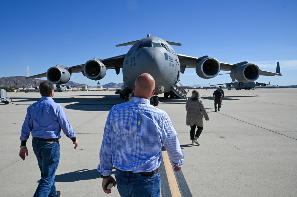 Alamo Wing Civic Leaders Visit Western Bases