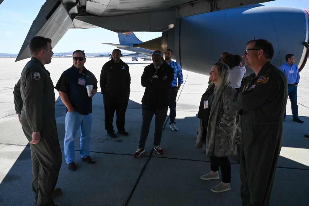 Alamo Wing Civic Leaders Visit Western Bases