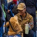 USS Ronald Reagan (CVN 76) welcomes therapy dogs from Love on a Leash