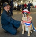 USS Ronald Reagan (CVN 76) welcomes therapy dogs from Love on a Leash