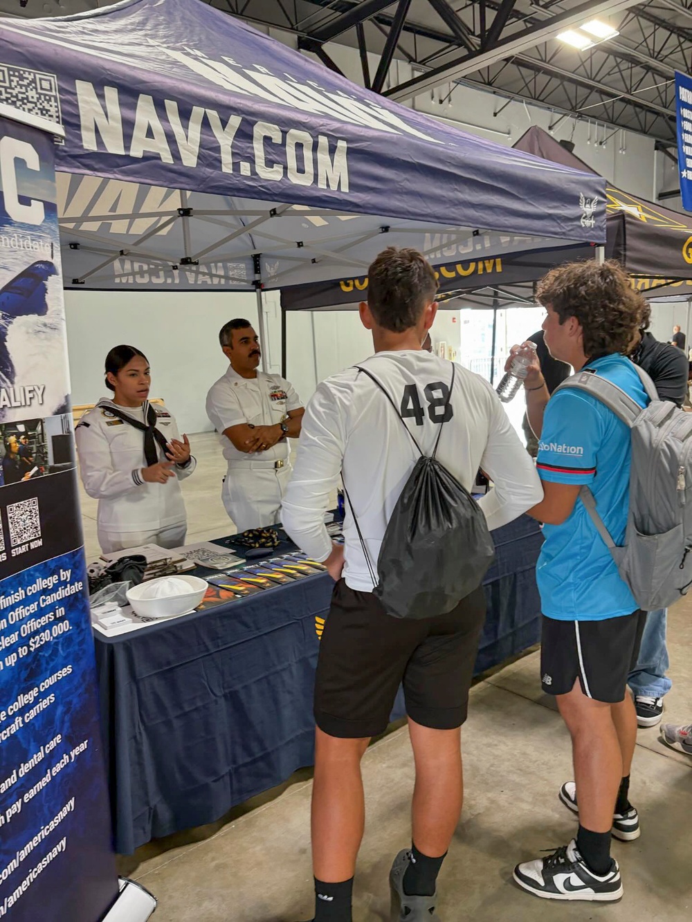 NTAG Miami Sailors Support Veterans Stand Down