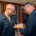 USS Ronald Reagan (CVN 76) Chaplains receive the Surface Chaplain Officer pin