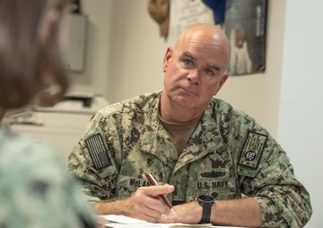 SWO Boss Visits EWTGPAC