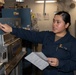 Sailors Conduct Maintenance in Ship's Laundry