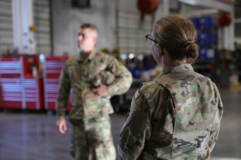 109th MPAD's convoy training