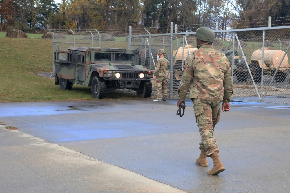 109th MPAD conducts convoy training