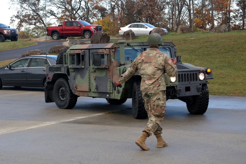 109th MPAD conducts convoy training