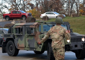 109th MPAD conducts convoy training