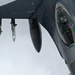 U.S. F-16 Fighting Falcons conduct operations in the CENTCOM AOR