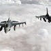 U.S. F-16 Fighting Falcons conduct operations in the CENTCOM AOR