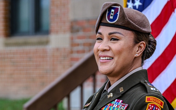 Army Advisor Promotion Ceremony