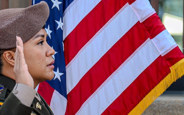 Army Advisor Promotion Ceremony