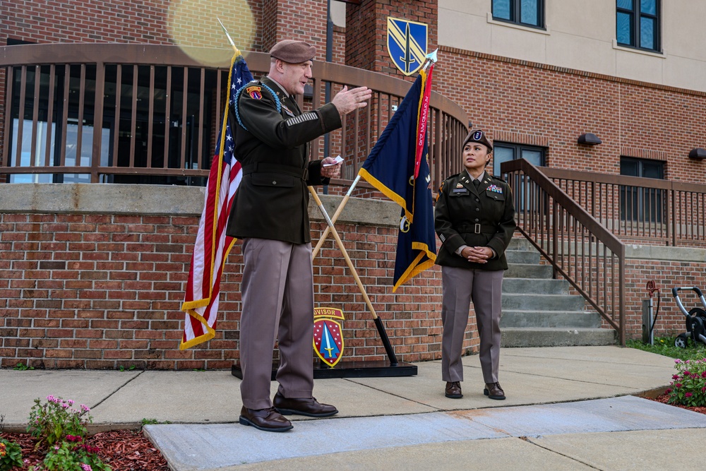 Army Advisor Promotion Ceremony