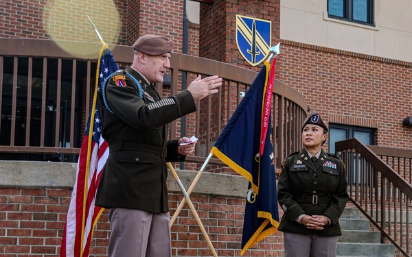 Army Advisor Promotion Ceremony
