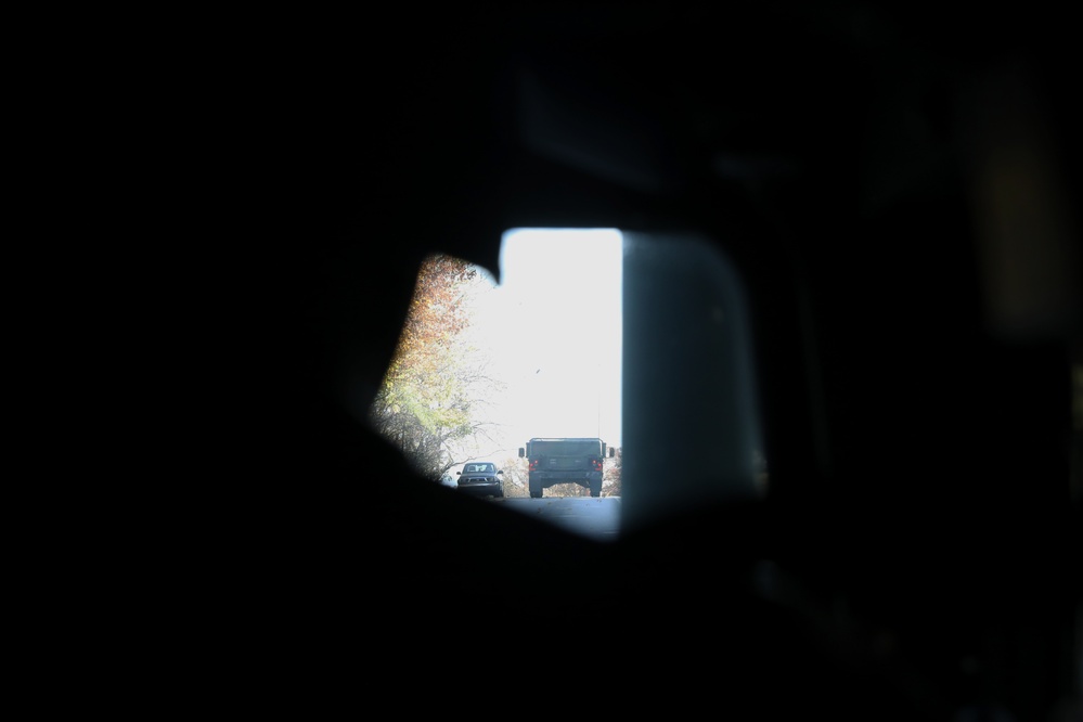 109th MPAD conducts convoy training